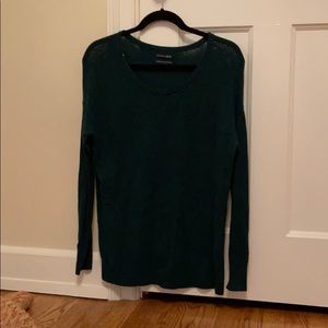 blue/green sweater